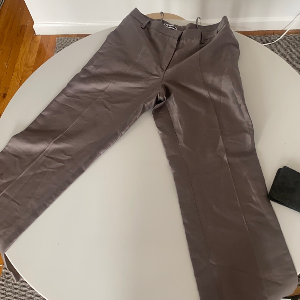 Jil Sander Taupe Trousers